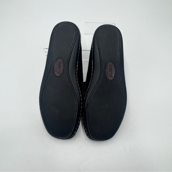 Born Black Suede Flats with Fringe Detail - Picture 11 of 12